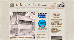 Desktop Screenshot of harbourpub.com